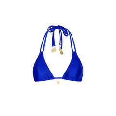 Halter Bralette Bikini Top - Blue Lagoon