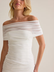 Serene One Shoulder Mini Dress