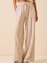 Rylen Stripe Linen Pant