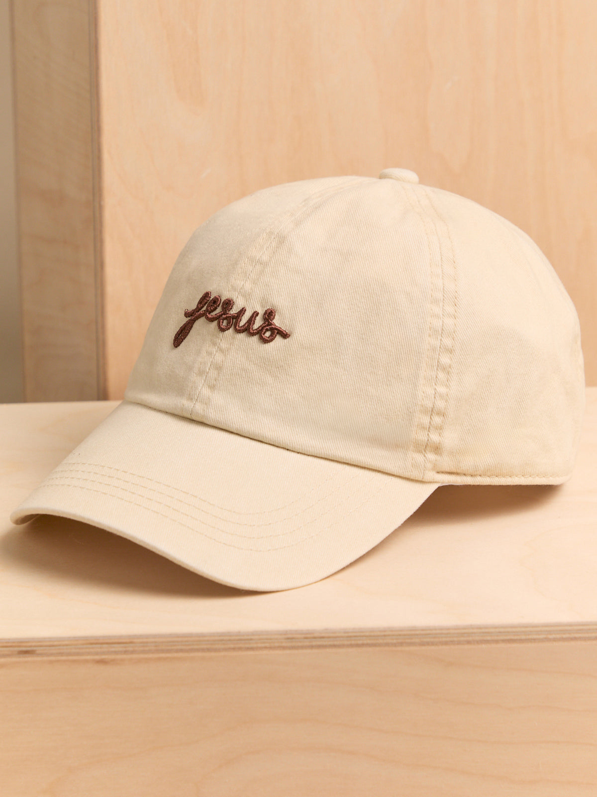 Embroidered Jesus Baseball Cap