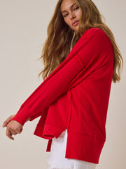 USA Striped Applique Sweatshirt