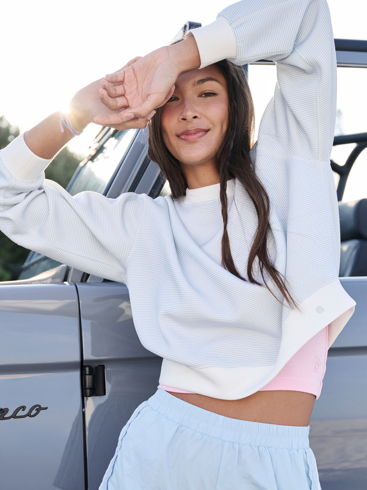 Supersoft Striped Pullover