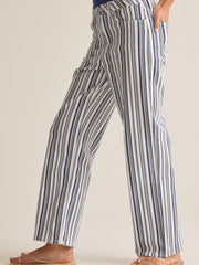 Carrie Stripe Straight Leg Pant