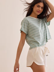 Linear Pace Boxy Tee