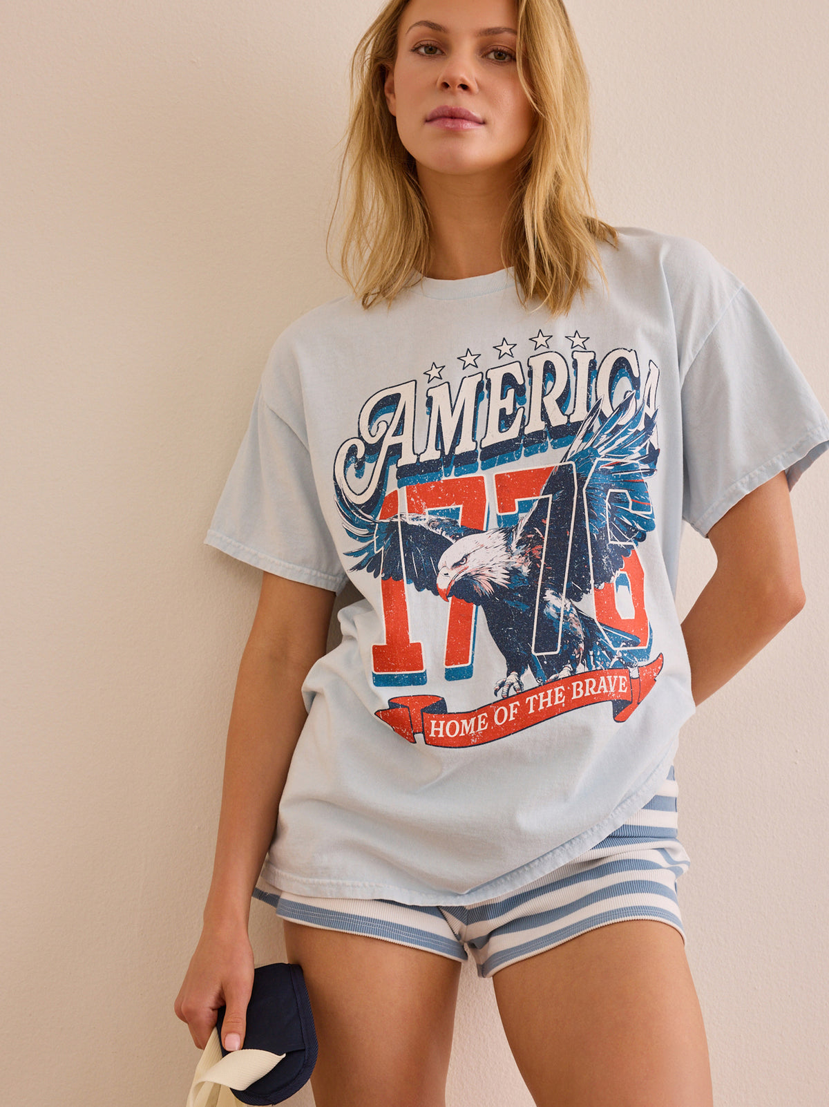 America 1776 Eagle Oversized Tee