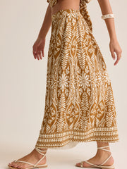 Beck Boho Midi Skirt
