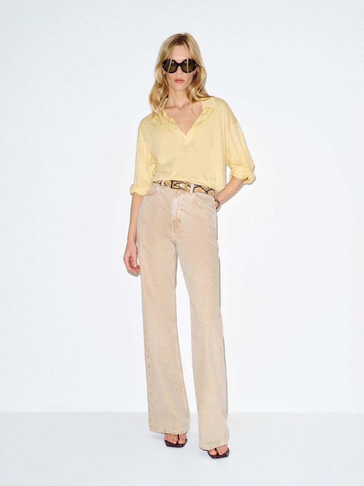 Mellen Polo Knit Top