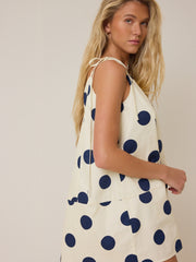 Bayley Polka Dot Mini Dress