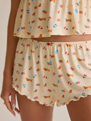 Bikinis And Weenies Lounge Top
