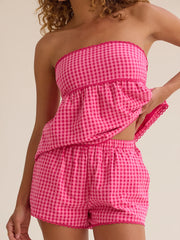 Kenlee Gingham Short