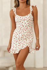 123 PROM Springtime In Paris Mini Dress Red