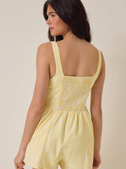 Moran Striped Romper
