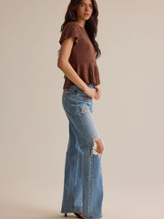 Lexie Pointelle Top