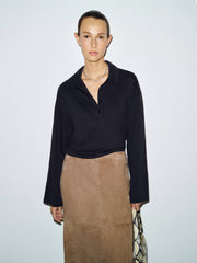 Mellen Polo Knit Top