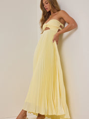 Nellie Satin Maxi Dress
