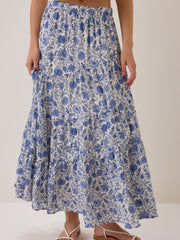 Solara Tiered Maxi Skirt