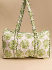 Sea Grove Quilted Duffel Bag