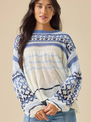 Belle Boho Babydoll Sweater