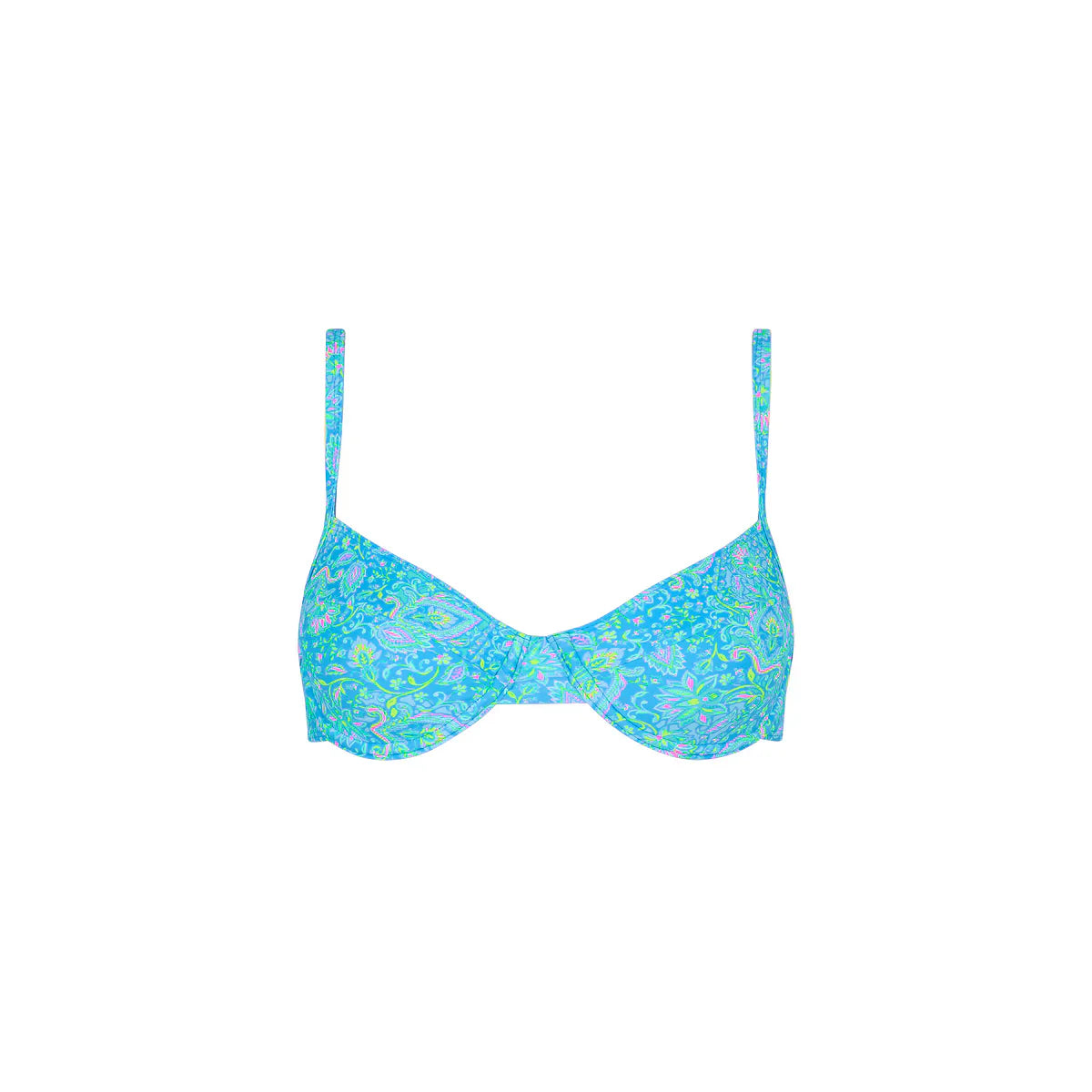 Ditzy Underwire Bra Bikini Top - Stargaze