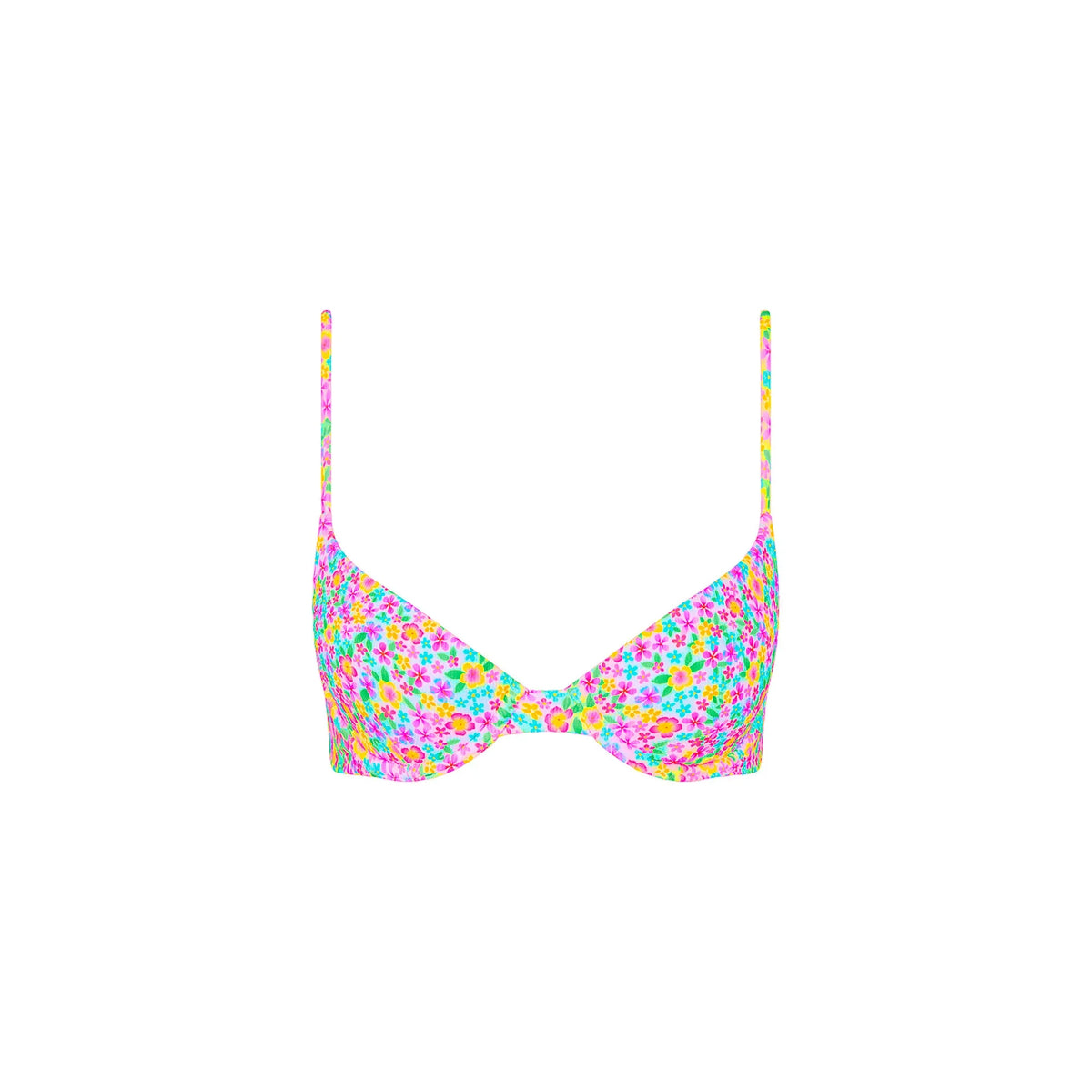 Slim Underwire Bra Bikini Top - Field Trip
