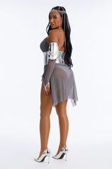 Armor Goddess 5 Piece Costume Set