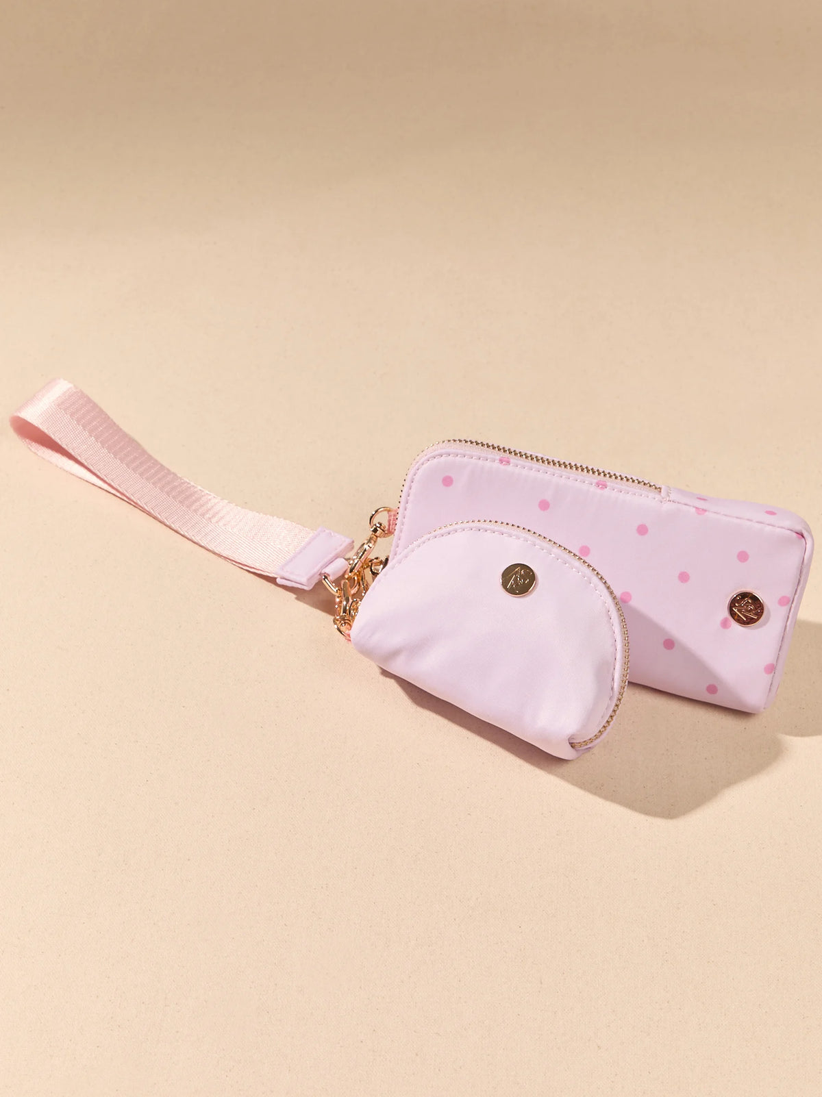 Polka Dot Wrist Wallet