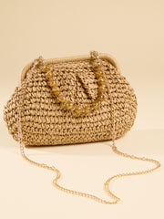 Lola Beaded Woven Bag