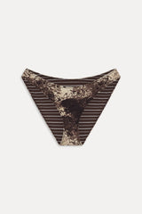Catalina Reversible Bikini Bottom - Saddle Up