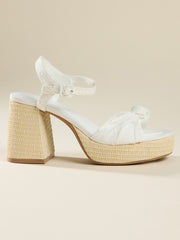 Haylee Embroidered Heel