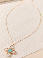 Seaside Grace Cross Necklace