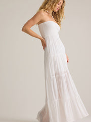 Jane Strapless Tiered Maxi Dress