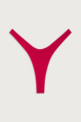 Full Moon Micro Bikini Bottom - True Red