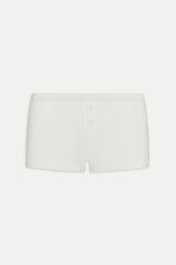 Belle Cheeky Swim Shorts - Opal Sun
