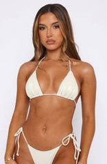 Coastal Calm Bikini Top Pearl