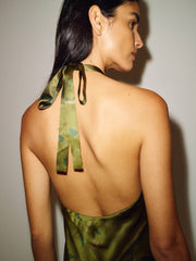 Opaline Silk Dress