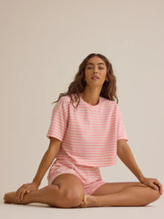 Nyra Stripe Relaxed Top