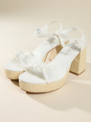 Haylee Embroidered Heel