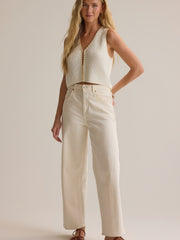 Kelia Contrast Stitch Vest