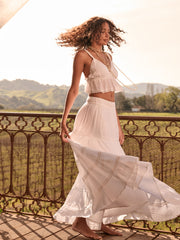 Mae Tiered Maxi Skirt