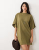 Mini Batwing Tshirt Dress