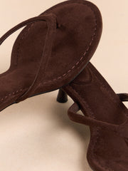 Verona Suede Kitten Heel