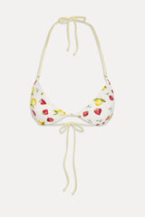 Amore Skimpy Halter Bikini Top - Amalfi