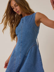 Winona Denim Mini Dress