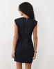 Mango Denim Mini Dress In Indigo