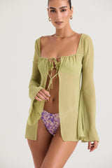 olive cover up
