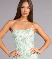Pretty Glow Sequin Mini Dress