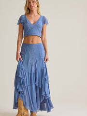 Carlin Embroidered Top