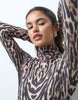 Leopard Print Maxi Dress
