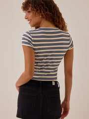 Alena Denim Mini Skort