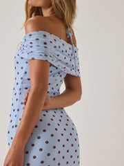 Thomas Polka Dot Maxi Dress